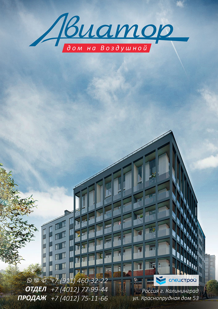 ЖК Авиатор PDF карточка квартиры стр. 1